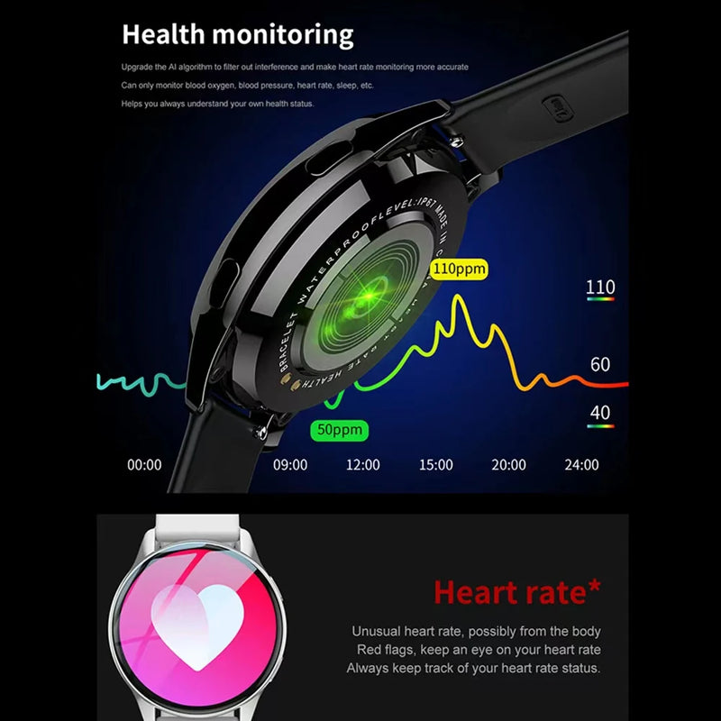 Relógio Smartwatch DIXSG iOS impermeável homens e mulheres Top