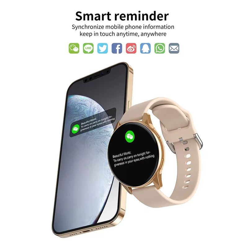 Relógio Smartwatch DIXSG iOS impermeável homens e mulheres Top