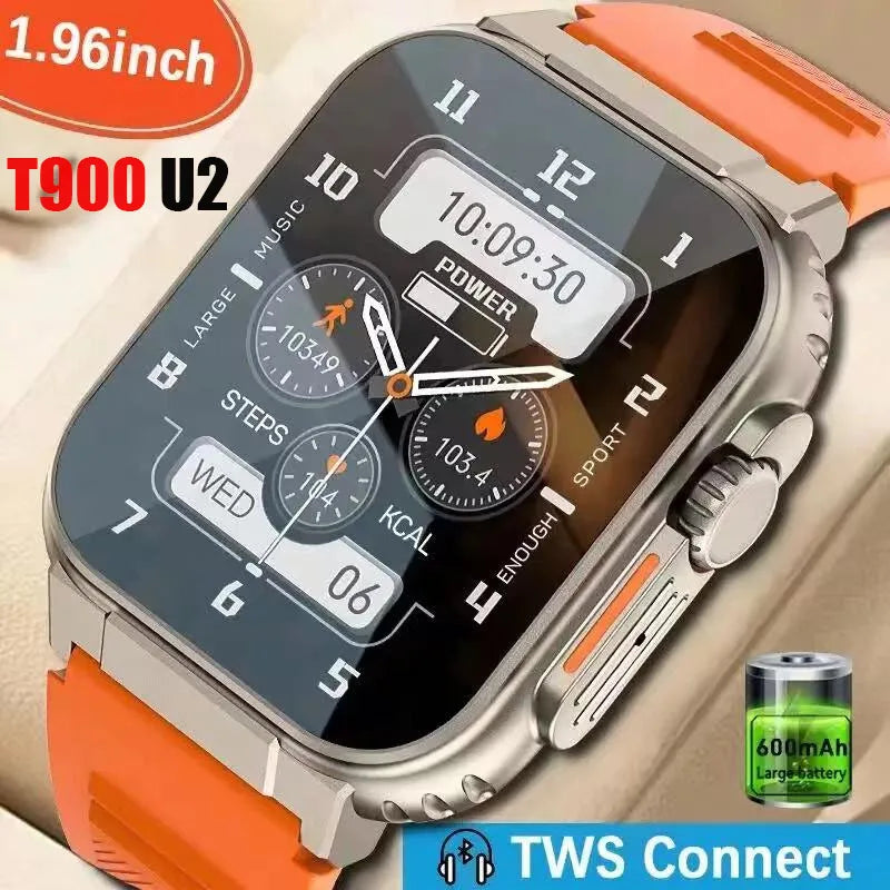 Relógio Smartwatch T900 U2 UNISSEX 2024 Bluetooth 49mm